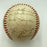 1952 New York Yankees World Series Champs Team Signed Baseball Mickey Mantle JSA