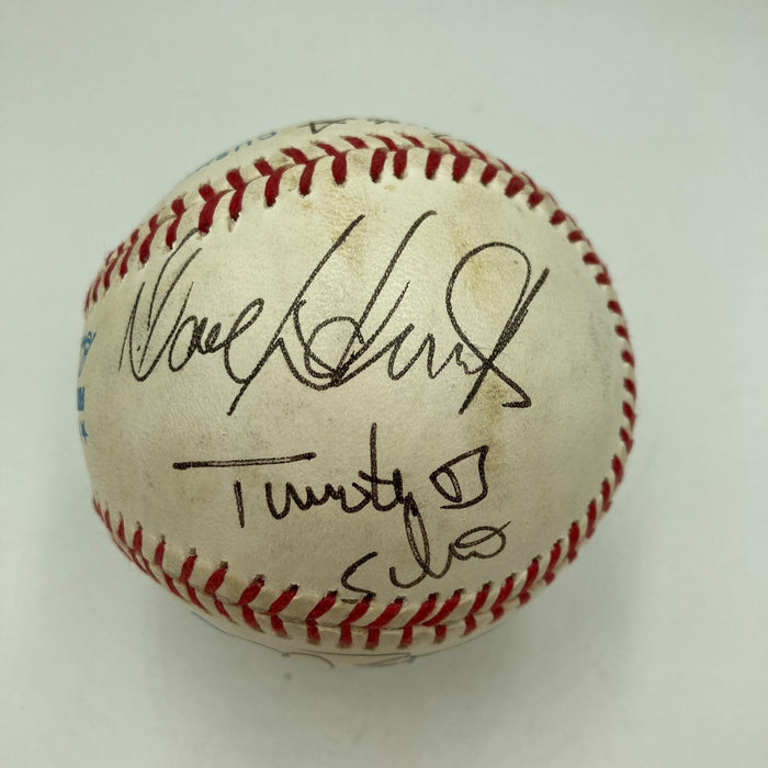 Ringo Starr & His All Starr Band Multi Signed Baseball Beatles JSA COA