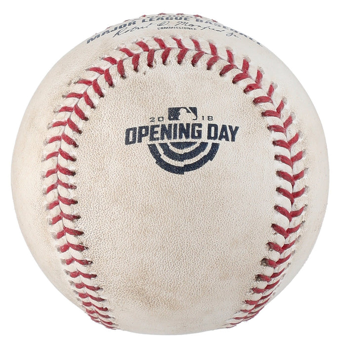 Shohei Ohtani MLB Debut March 29, 2018 Game Used Baseball MLB Authentic