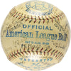 Jimmie Foxx Rookie  1925 Philadelphia Athletics A's Team Signed Baseball PSA DNA