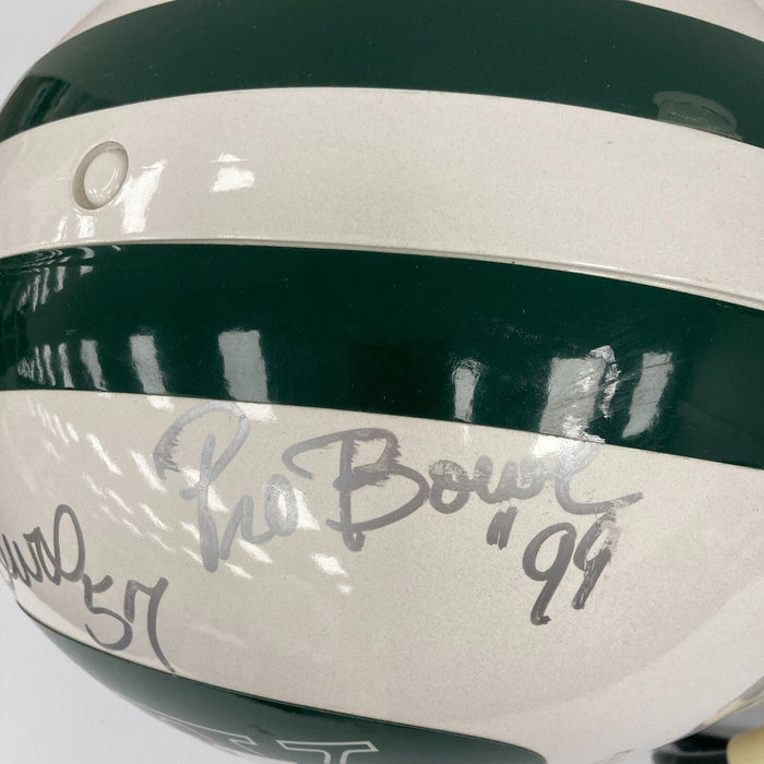 Mo Lewis 1999 Pro Bowl Signed Game Used New York Jets Helmet JSA COA