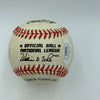 Tommy Davis Signed Heavily Inscribed National League Baseball With JSA COA