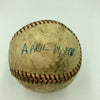 Mickey Lolich Signed Career Win No. 104 Final Out Game Used Baseball Beckett COA