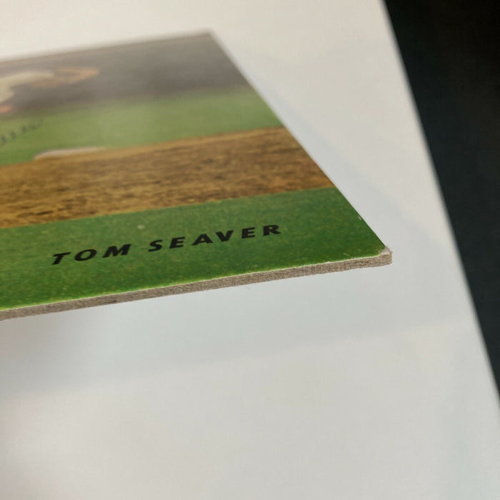 Rare Tom Seaver Signed 1960's Sports Illustrated 11x14 Large Poster Photo JSA
