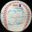 1980's Cracker Jack Old Timer's Classic HOF Multi Signed Baseball Beckett COA