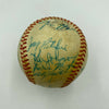 1966 Atlanta Braves VS San Francisco Giants Team Signed Baseball 33 Sigs JSA COA