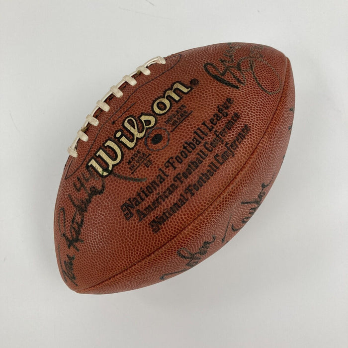 Jerry Rice & Steve Young 1994 San Francisco 49ers Multi Signed Football JSA COA