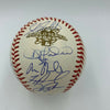 2002 Anaheim Angels World Series Champs Team Signed W.S. Baseball With JSA COA