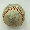 1936 New York Yankees World Series Champs Team Signed Baseball Lou Gehrig JSA