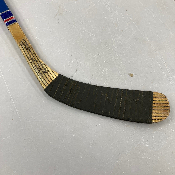 Wayne Gretzky Early 1980's Edmonton Oilers Signed Game-Used Hockey Stick JSA COA