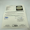 Incredible Ozzie Smith Gold Glove Signed Inscribed Baseball 13 Signatures! JSA