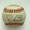 1978 Cincinnati Reds Team Signed Official National League Baseball JSA COA