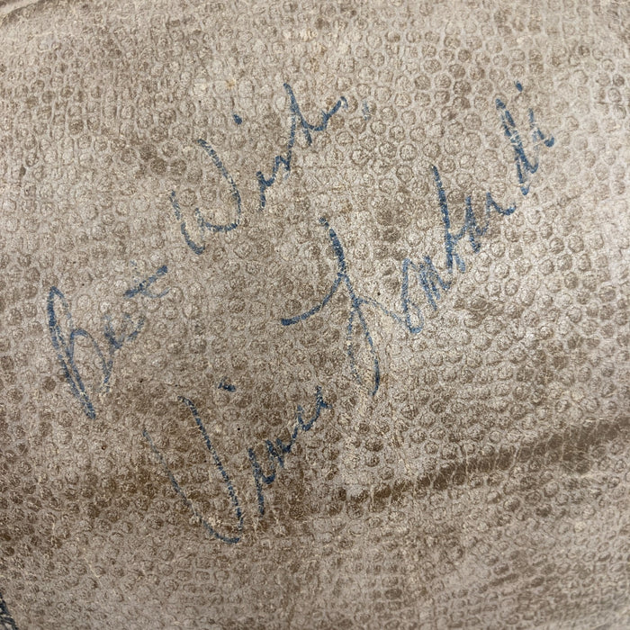 Vince Lombardi Single Signed Autographed 1960's Football JSA COA RARE