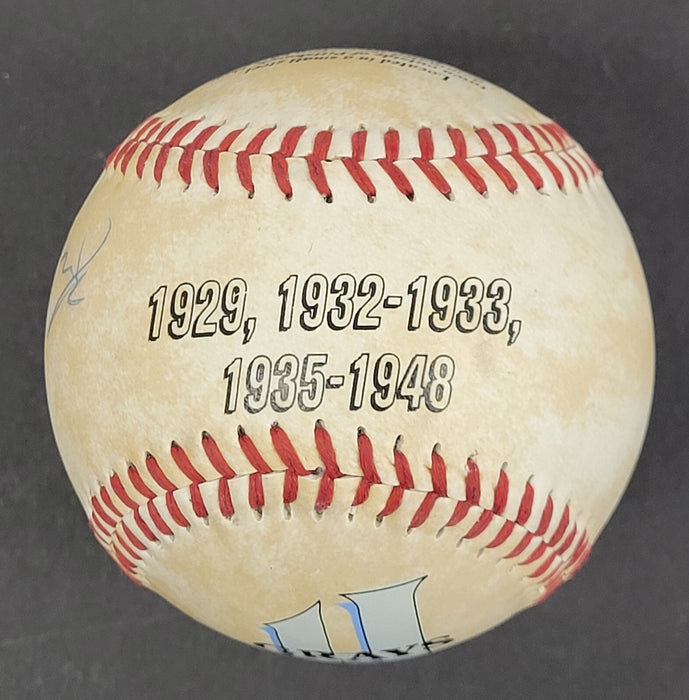 Josh Gibson Jr. Single Signed Negro League Baseball Beckett Certified