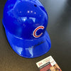 Billy Williams Signed Full Size Chicago Cubs Baseball Helmet With JSA COA
