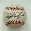 Ted Williams & Joe Dimaggio Hall Of Fame Multi Signed Baseball JSA COA