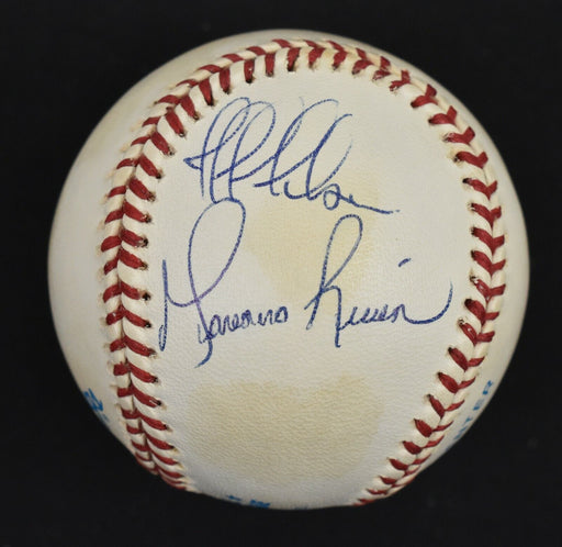 Mariano Rivera 1995 Rookie Signed American League Baseball With JSA COA