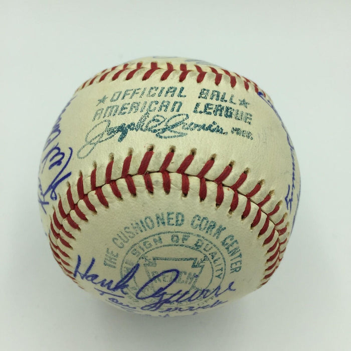 The Finest 1960 Detroit Tigers Team Signed American League Baseball With JSA COA