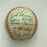 1977 New York Yankees World Series Champs Team Signed Baseball JSA COA