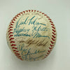 1977 New York Yankees World Series Champs Team Signed Baseball JSA COA