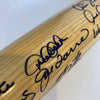 2000 NY Yankees WS Champs Team Signed Bat Derek Jeter Mariano Rivera JSA COA