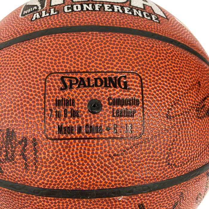Lebron James First NBA Finals 2006-07 Cleveland Cavaliers Signed Basketball PSA