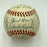 Stunning 1959 All Star Game Team Signed Baseball Hank Aaron Willie Mays JSA COA