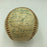 1956 Yankees World Series Champs Team Signed Baseball Mickey Mantle PSA DNA COA