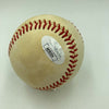 Tim Raines Signed Vintage National League Feeney Baseball JSA COA