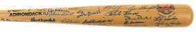 Beautiful Ted Williams Sandy Koufax Hall Of Fame Multi Signed Bat 50 Sigs JSA