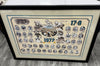 1972 Miami Dolphins Super Bowl Champs Team Signed Lithograph Photo JSA COA