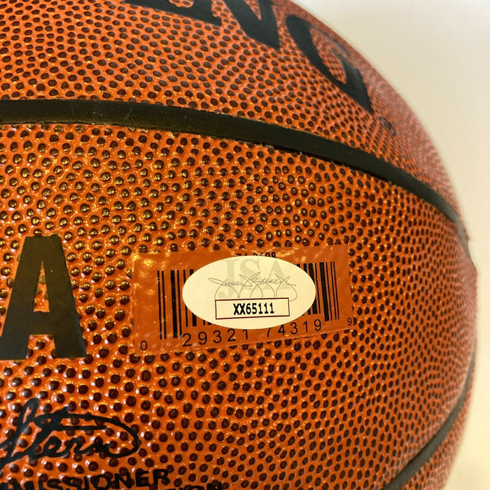 Kyrie Irving Rookie 2011 NBA Draft Class Multi Signed Basketball JSA COA