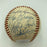 Mickey Mantle Joe DiMaggio 1970's Yankees Old Timers Day Signed Baseball JSA COA