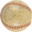1936-37 New York Yankees World Series Champs Team Signed Baseball Lou Gehrig PSA