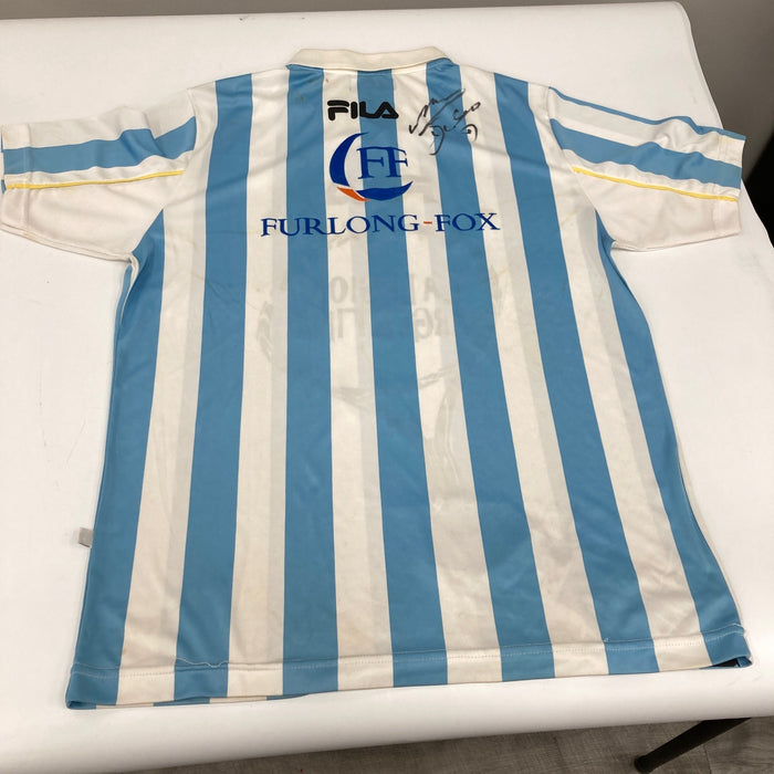 Diego Maradona Signed Argentina National Team Game Jersey JSA COA