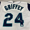 Ken Griffey Jr. Signed Authentic 1990's Seattle Mariners Russell Jersey JSA UDA