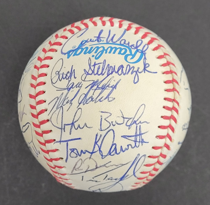 Kirby Puckett 1985 Minnesota Twins Team Signed Baseball JSA COA