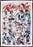 Willie Mays Rookies Of The Year Signed 24x35 Poster Photo JSA COA