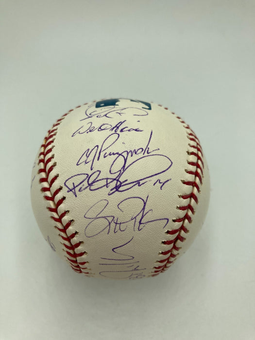 2005 Chicago White Sox World Series Champs Team Signed Baseball JSA COA
