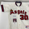 Nolan Ryan Signed 1980's Rawlings California Angels Jersey JSA COA