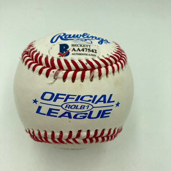 Celine Dion Signed Autographed Rawlings Baseball With Beckett COA
