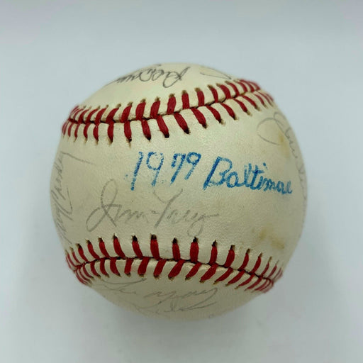 1979 Baltimore Orioles Team Champs Signed American League Baseball Eddie Murray
