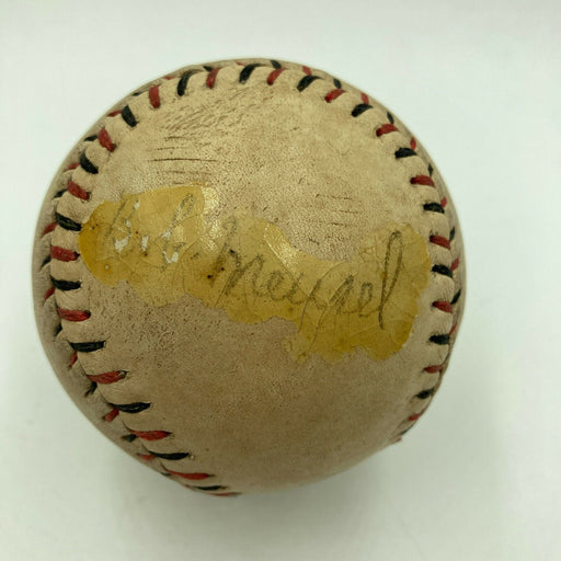 Bob Meusel Single Signed 1920's Baseball 1927 Yankees JSA COA RARE