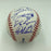 Beautiful 2012 NY Yankees Team Signed Baseball Derek Jeter Mariano Rivera JSA