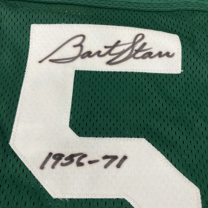 Bart Starr "1956-1971" Signed Green Bay Packers Jersey UDA Upper Deck COA 15/15