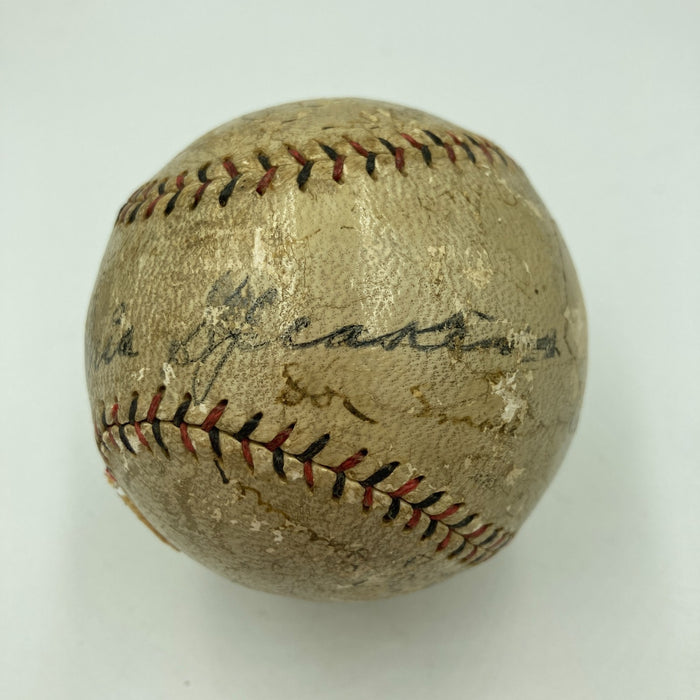 1920 Cleveland Indians World Series Champs Team Signed Baseball PSA DNA COA