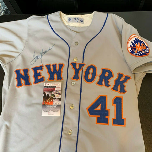 Tom Seaver Signed 1973 Wilson Game Model New York Mets Jersey With JSA COA