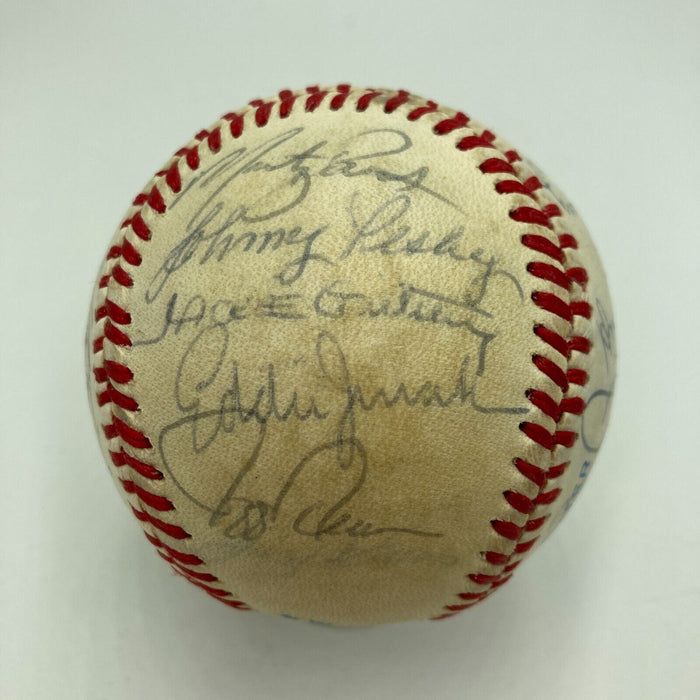 1982 Boston Red Sox Team Signed American League Baseball Wade Boggs