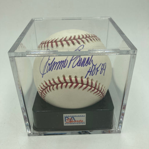 Johnny Bench HOF 1989 Signed Major League Baseball PSA DNA Graded 10 GEM MINT