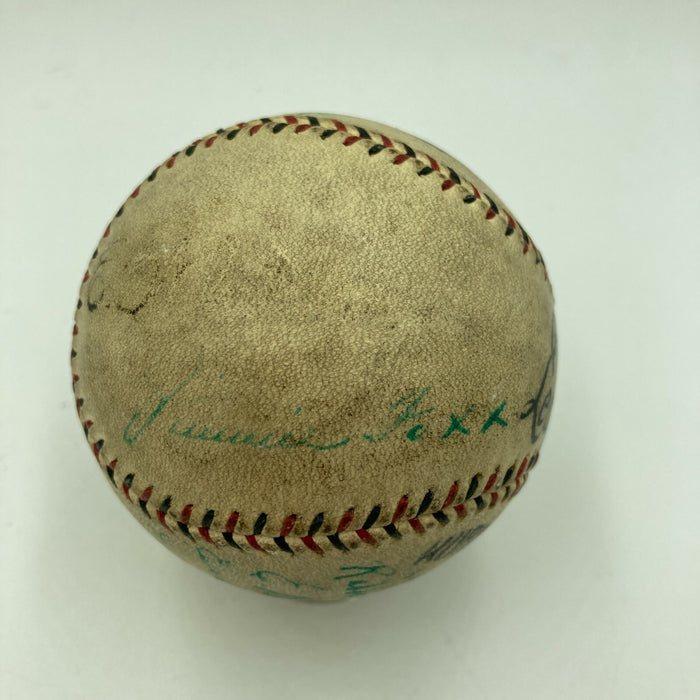 Babe Ruth & Lou Gehrig 1934 Tour Of Japan Team Signed Baseball With JSA COA